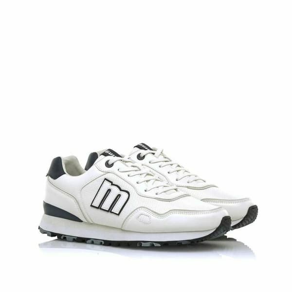 Sportskor Casual Herr Mustang Attitude Quart Vit - 45