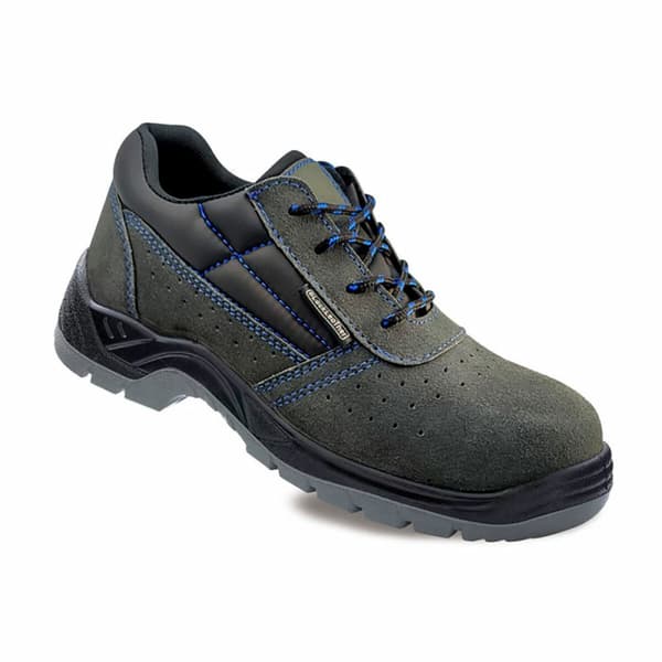 Skyddssko Blackleather Borrad S1P Utan metall Mockaskinn - 46