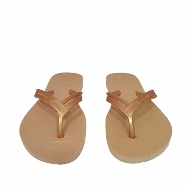 Strandtofflor för kvinnor Havaianas Elegance Gyllene - 40-41
