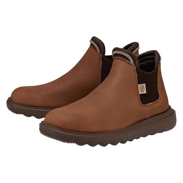 Hey Dude Branson Craft Leather Sko Brun EU 37 Kvinde