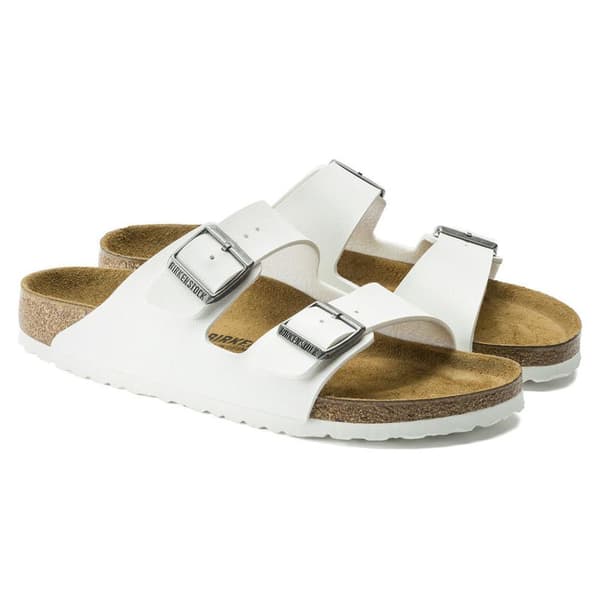 Birkenstock Arizona Briko-flor Sandaalit Valkoinen EU 38 Mies