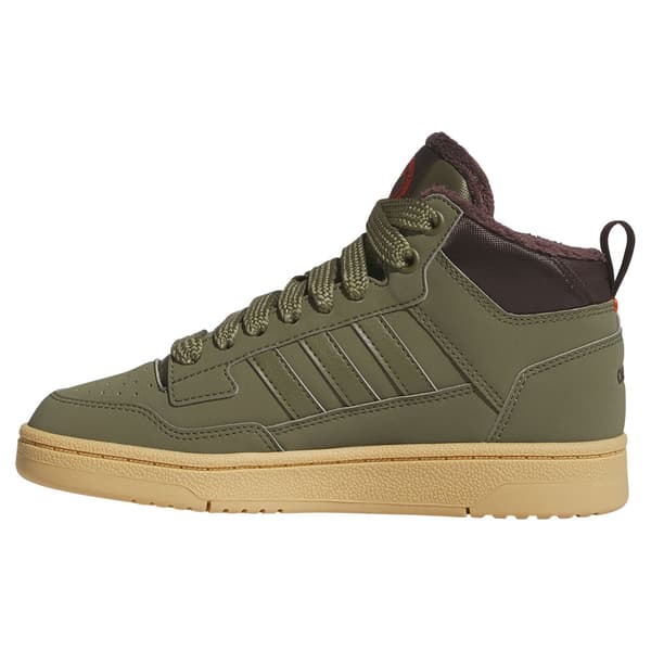 Adidas Rapid Court Mid Winterized Børnesko Grøn EU 37 1/3 Dreng