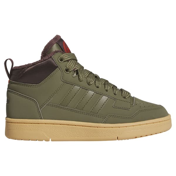 Adidas Rapid Court Mid Winterized Børnesko Grøn EU 37 1/3 Dreng