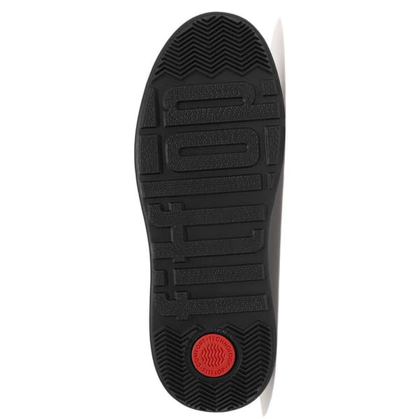 Fitflop F-mode Leather Lace-up Flatform Ankle Støvler Sort EU 41 Kvinde