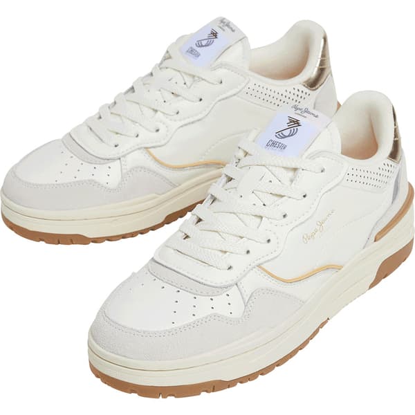 Pepe Jeans Chester Life Skor Vit EU 39 Kvinna