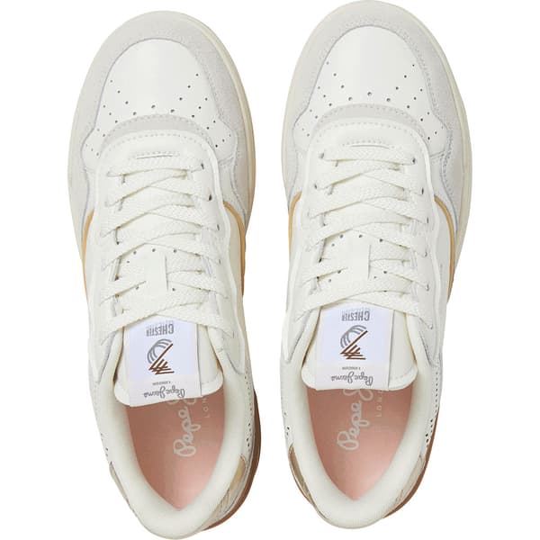 Pepe Jeans Chester Life Skor Vit EU 39 Kvinna