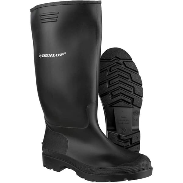Wellington støvler Dunlop Sort Polyester PVC - 42