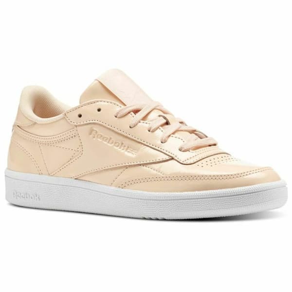 Kvinde Casual Sneakers Reebok Classic Club C 85 Beige - 40