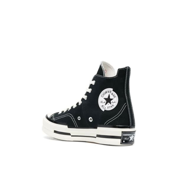 Kvinde Casual Sneakers Converse CHUCK 70 PLUS CANVAS A00916C Sort - 40