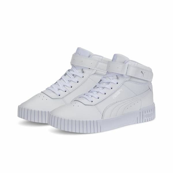 Naisten vapaa-ajan lenkkarit Puma Carina 2.0 Mid Valkoinen - 41