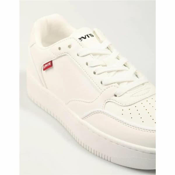 Kvinde Casual Sneakers Levi's Paige Hvid - 40