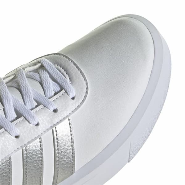 Naisten vapaa-ajan lenkkarit Adidas Court Platform Valkoinen - 39 1/3