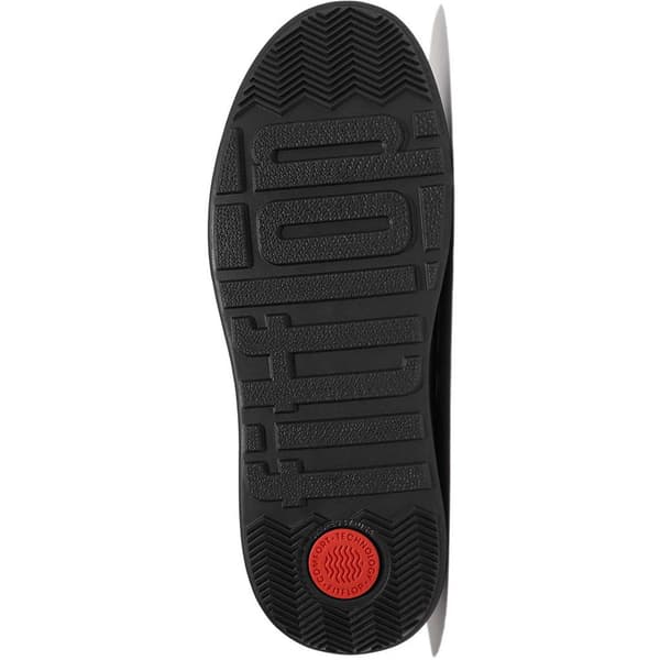 Fitflop F-mode Suede Flatform Zip Ankle Stövlar Svart EU 40 Kvinna
