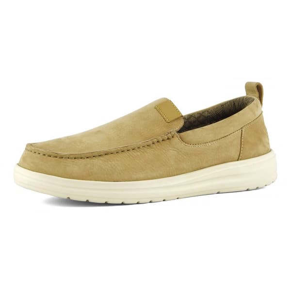 Hey Dude Wally Grip Moc Craft Leather Sko Brun EU 41 Mand