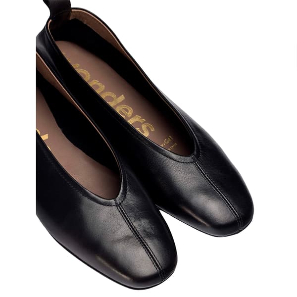 Wonders Pepa Ballerinor Svart EU 36 Kvinna