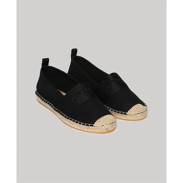 Superdry Canvas Espadriller Svart EU 37 Kvinna