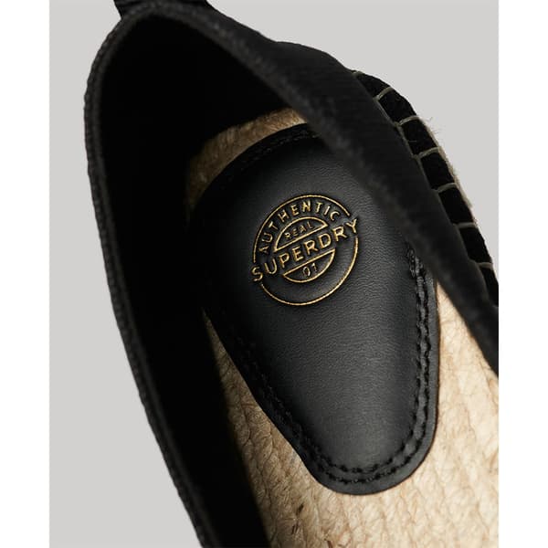 Superdry Canvas Espadriller Svart EU 37 Kvinna
