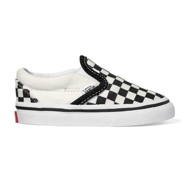 Vans Classic Skor Utan Snören Vit,Svart EU 23 1/2 Pojke