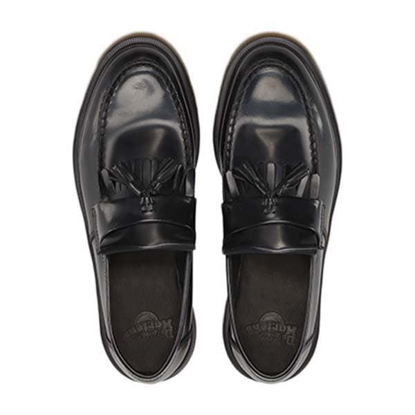 Dr Martens Adrian Tassle Polished Bådsko Sort EU 40 Mand
