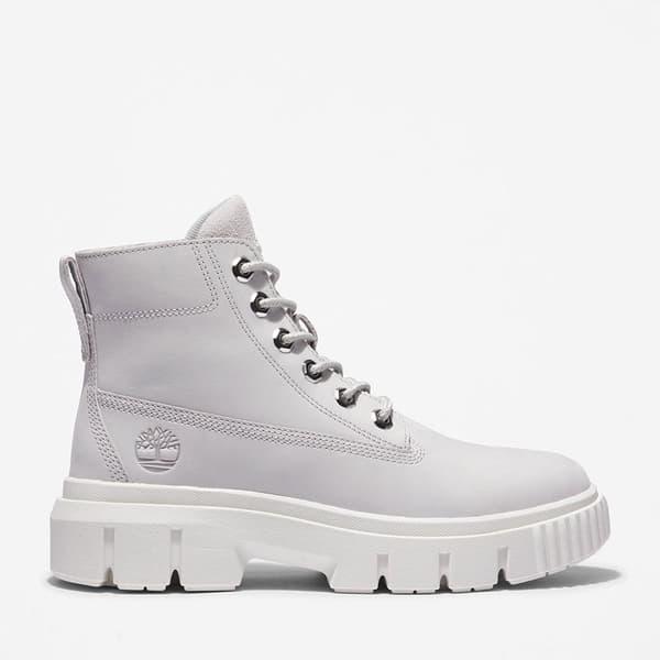 Timberland Greyfield Leather Stövlar Grå EU 39 Kvinna