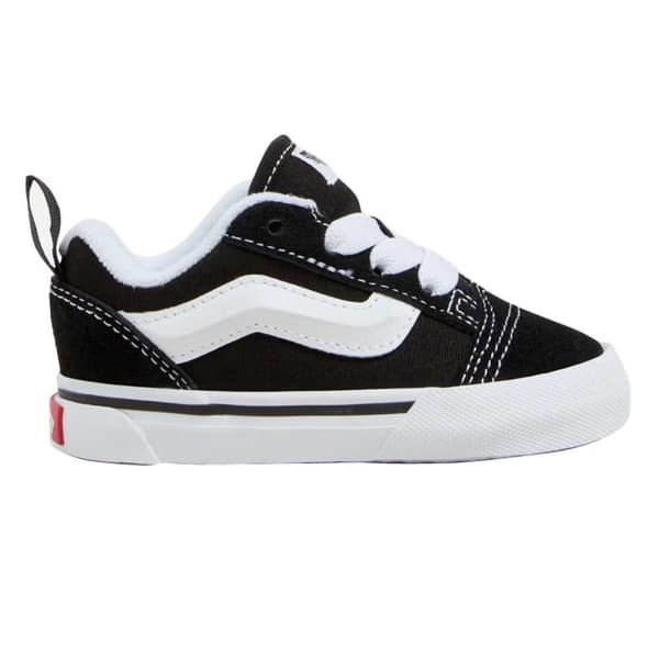 Vans Knu Skool Elastic Lace Børnesko Sort EU 24 Dreng