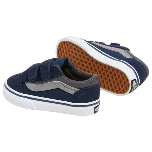 Vans Old Skool V Småbarnsskor Blå EU 22 Pojke