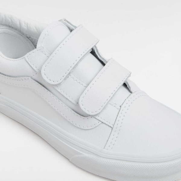 Vans Old Skool V Barnskor Vit EU 33 Pojke