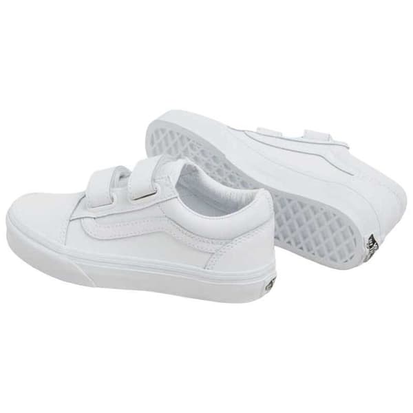 Vans Old Skool V Barnskor Vit EU 33 Pojke