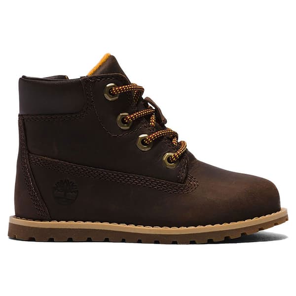 Timberland Pokey Pine Zip Barnstövlar Brun EU 27 Pojke