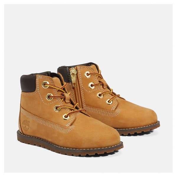 Timberland Pokey Pine Zip Taaperon Saappaat Ruskea EU 26 Poika