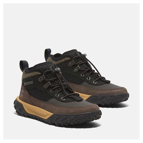 Timberland Greenstride Motion 6 Vandresko Til Unge Brun,Sort EU 34