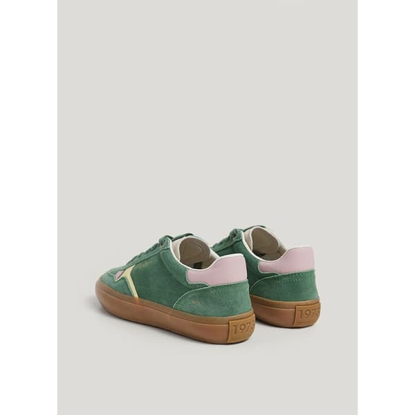 Pepe Jeans Travis Retro Sko Grøn EU 40 Kvinde