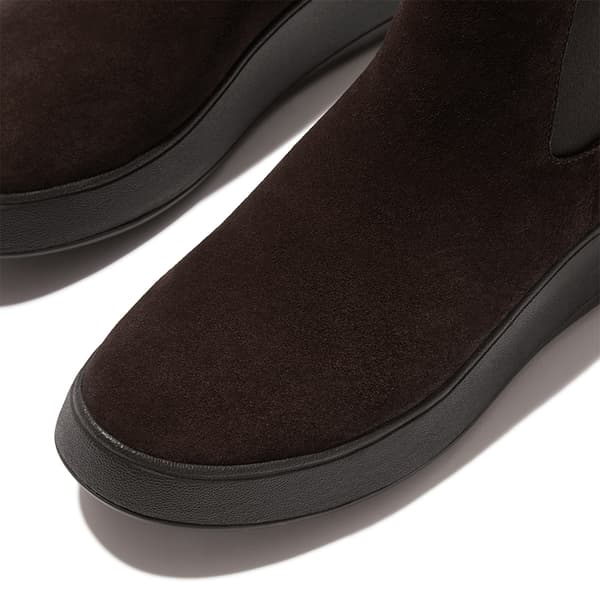 Fitflop F-mode Flatform Chelsea Støvler Brun EU 39 Kvinde