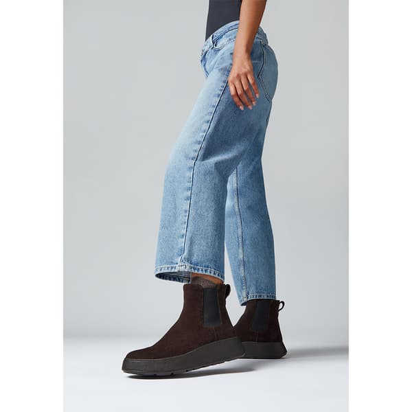 Fitflop F-mode Flatform Chelsea Støvler Brun EU 39 Kvinde