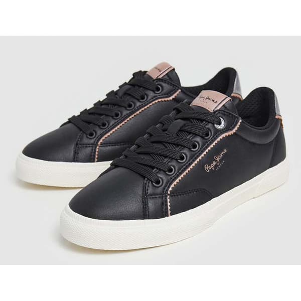 Pepe Jeans Kenton Sailor Skor Svart EU 40 Kvinna