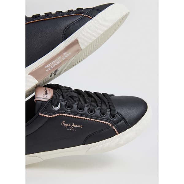 Pepe Jeans Kenton Sailor Skor Svart EU 40 Kvinna