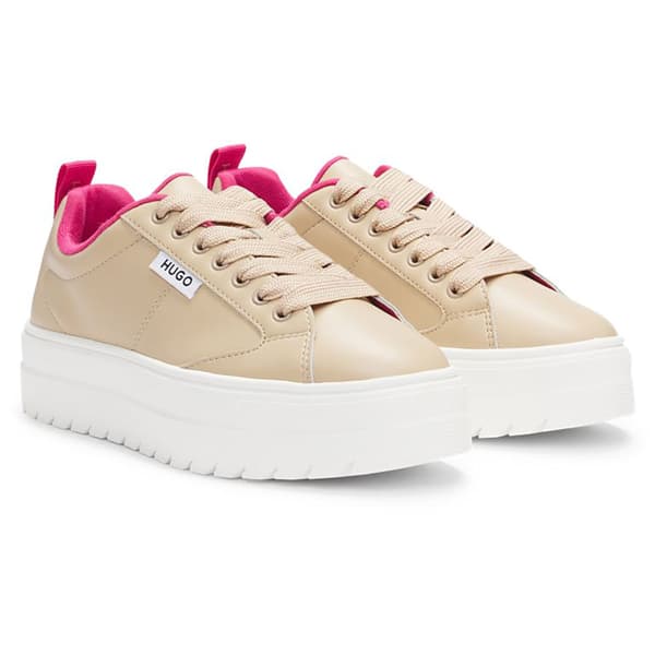 Hugo Lyssa Tenn Flt 10252247 Skor Beige EU 39 Kvinna