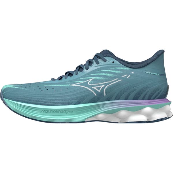 Mizuno Wave Skyrise 6 Löparskor Blå EU 41 Kvinna