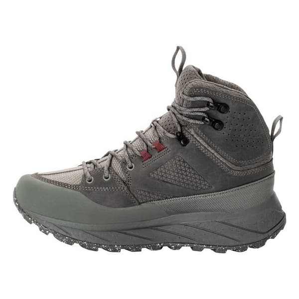 Jack Wolfskin Terraquest Texapore Mid Vandringskängor Grå EU 42 Kvinna