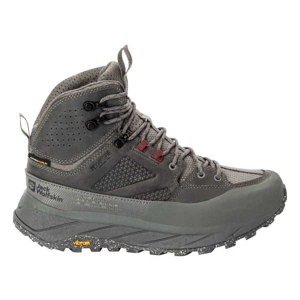 Jack Wolfskin Terraquest Texapore Mid Vandringskängor Grå EU 42 Kvinna