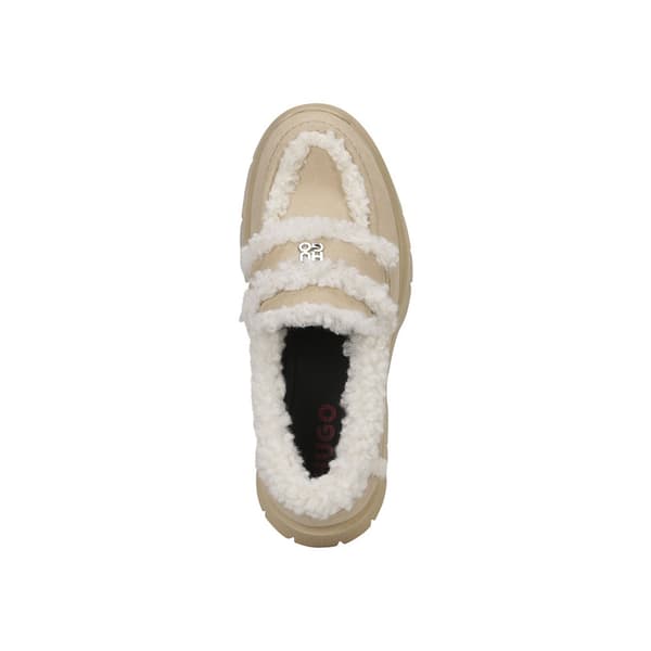 Hugo Kris Loafer Mcrsd Loafers Beige EU 37 Kvinde