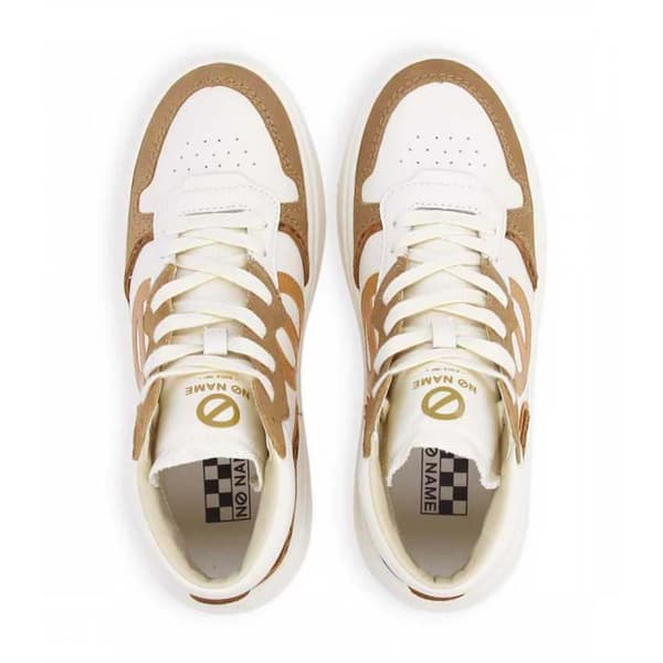 No Name Bridget Nappa Grain Leo Skor Beige EU 38 Kvinna