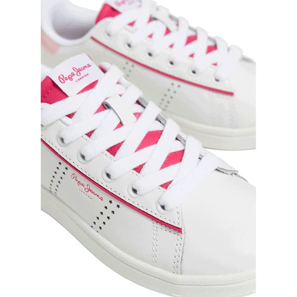 Pepe Jeans Player Queen Sko Hvid EU 36 Dreng