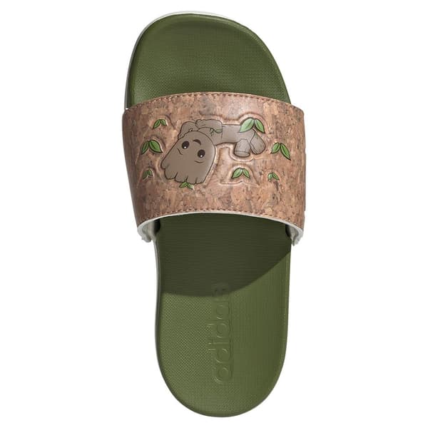 Adidas Adilette Comfort Groot Tossut Vihreä EU 29 Poika