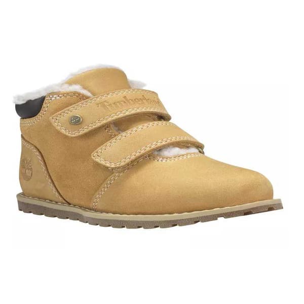 Timberland Pokey Pine Warm Lined Hook&loop Barnstövlar Beige EU 21 Pojke