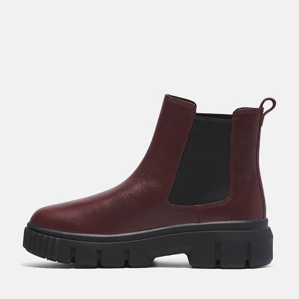 Timberland Greyfield Chelsea Støvler Rød EU 39 1/2 Kvinde