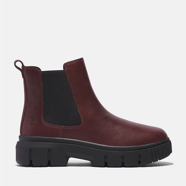 Timberland Greyfield Chelsea Støvler Rød EU 39 1/2 Kvinde