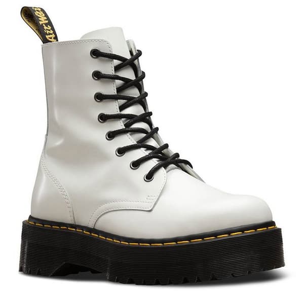 Dr Martens Quad Retro Jadon 8 Eye Saappaat Valkoinen EU 40 Mies