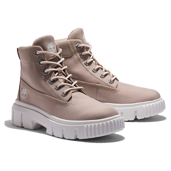 Timberland Greyfield Fabric Støvler Rosa EU 38 1/2 Kvinde