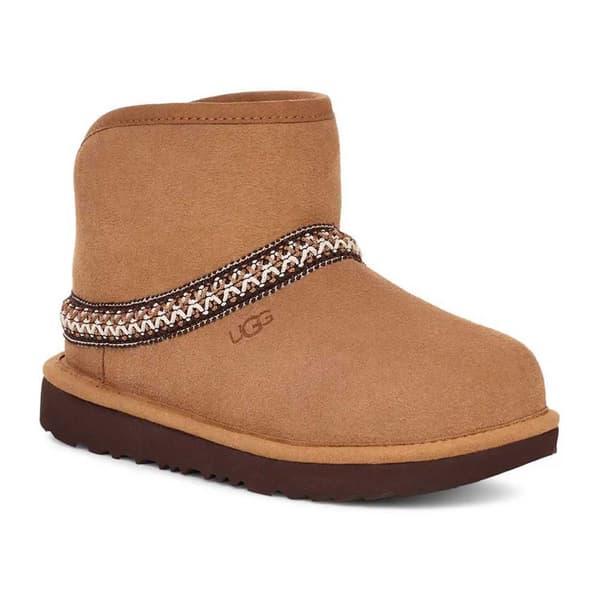 Ugg Kids Classic Mini Crescent Stövlar Brun EU 31 Pojke